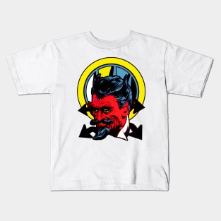 Lord Satan Devil in Hell Kids T-Shirt
